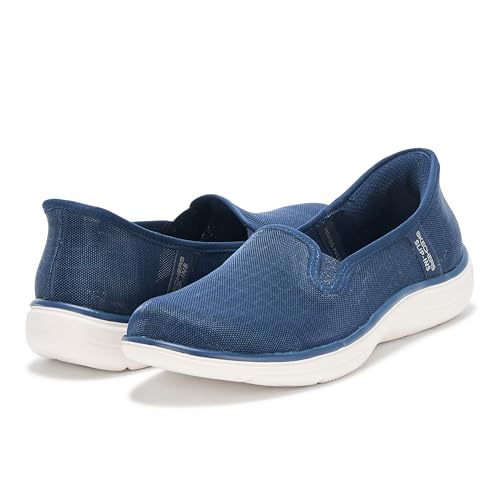 Image of Skechers Womens On-the-go Flex - Radiant Snake Print Skimmer Hands Free Slip-ins