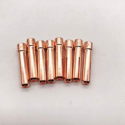 ULTECHVO Kit de copo de vidro Pyrex com 49 peças WP-17/18/26 TIG