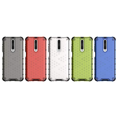 Image of Glasgow | for Poco X2 Back Case Cover for Poco X2 with 4 Bumper Corners and Military Grade Protection - Black