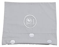 Colección Rosabel Damaris -Wiege kissenbezug farbe grau und weiß