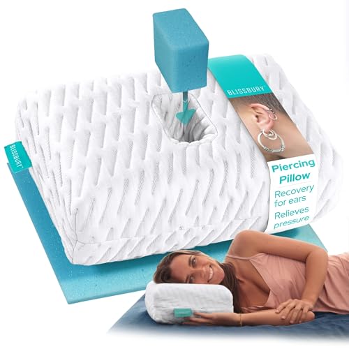 BLISSBURY Mini Ear Pillow for Side Sleeping