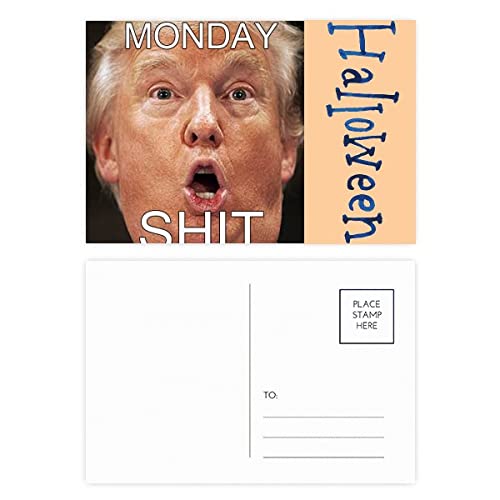 Cartes postales Halloween et humour lundi, lot de 20 cartes à offrir aux passionnés
