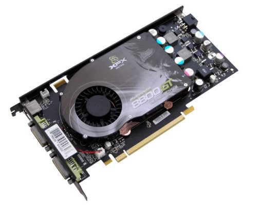 Tarjeta gráfica XFX PVT88PYHE GF 8800 GT con 512MB DDR3 y DualDVI