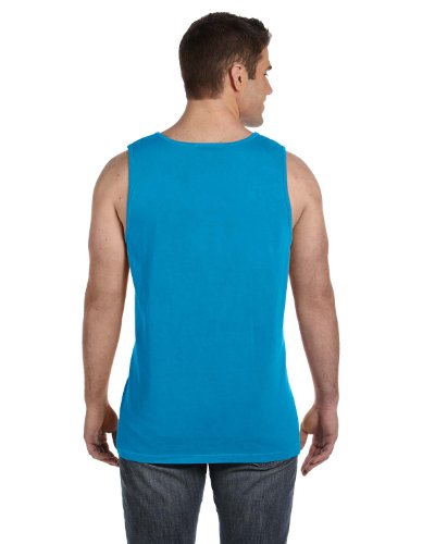 Image of Comfort Colors Ringspun Garment-Dyed Tank (C9360)- SAPPHIRE, 3XL