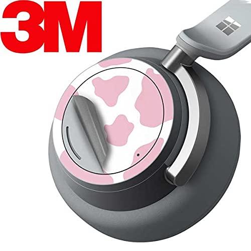 Skinit Decal Audio Skin Compatible with Surface Headphones - Originally Designed Pink Cow Print Design