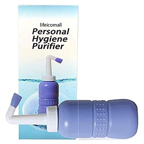 Portable Bidet Sprayer,Travel Bidet Bottle for Personal Hygiene Handheld ,Bidet Spray with No Air Lock Bottom Wiper Bottle(450ml) Cover