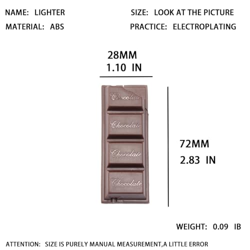 Encendedor Chocolate Butano Llama Suave Para Camping miniatura 7