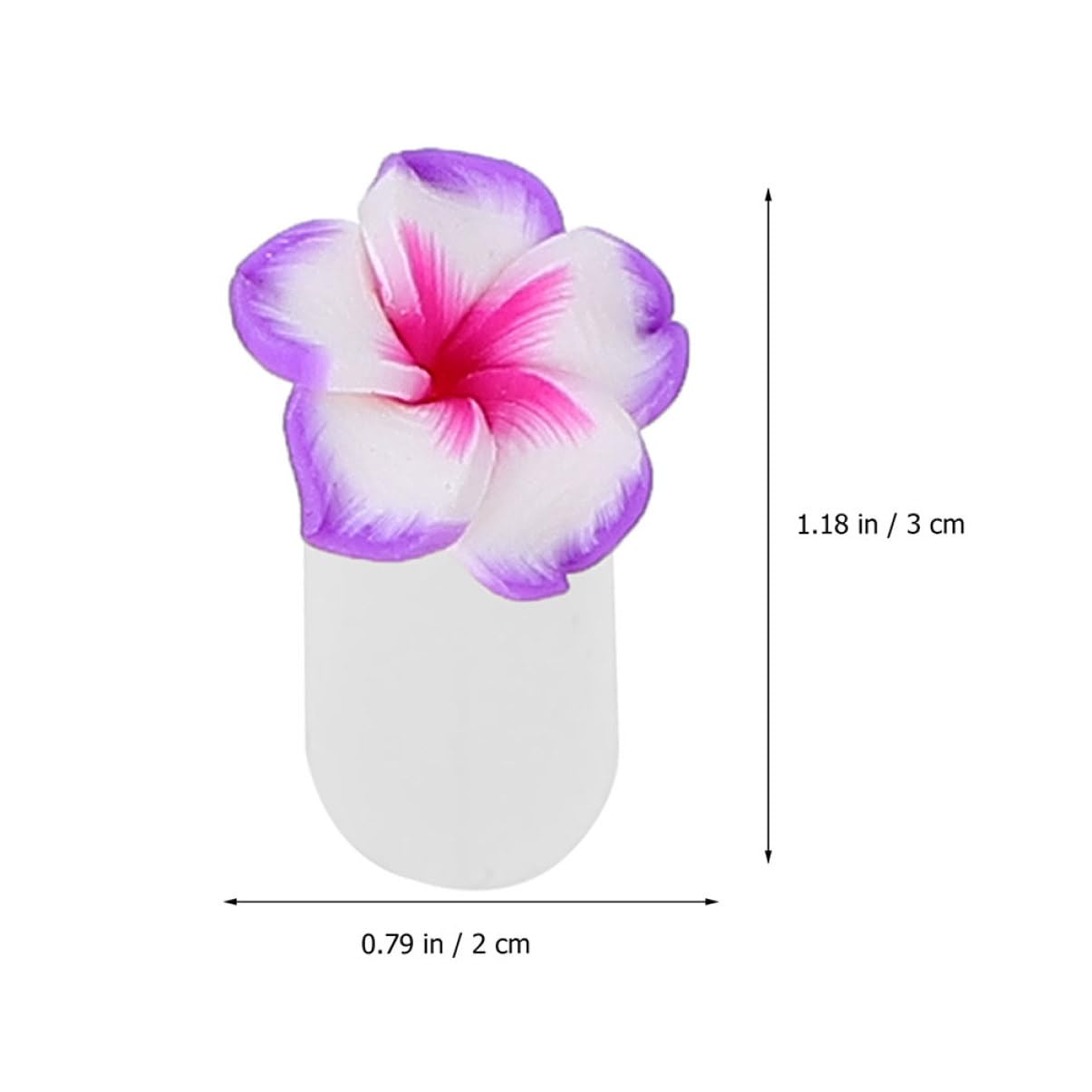 WRITWAA 24 pcs Flower Silicone Toe Separators Decorative Nail Polish Spacers for Manicure Easy to Use Reusable for Home Salon Nail Art