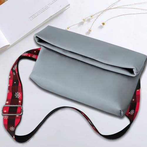 Image of Jeiento Wide Purse Strap Wide Shoulder Strap Adjustable Replacement Belt Soft Guitar Shoulder Straps for Women Girls Gifts
