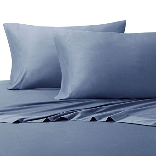 Royal Hotel Bamboo Cooling Sheets Set (Queen, Periwinkle)