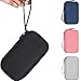 Electronics Accessories Bag / Electronic Organizer Case, Durable Small Electronics Accessories Storage Bag for Various USB, Cables, Hard Drive, Phone, Cords and Power Travel Gadget Carry Bag, Black