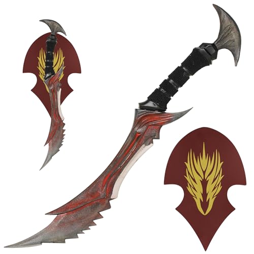 Armory Replicas™ - Demon Daedric Warrior Quest Role Play Dagger Full Size Replica