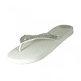  Designer Luxus Flip Flops-Chanclas Exclusivas Simone Herrera-Diamond Line-AIDA-Riemchen Sandale Zehentrenner (37/38)
