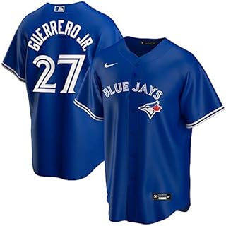 Toronto Blue Jays Vladimir Guerrero Jr Youth Blue Alternate Jersey MLB Baseball