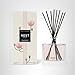 NEST New York Reed Diffuser, Himalayan Salt & Rosewater - The Wellness Collection - 5.9 fl oz - Fragrance for Up to 90 Days - Reusable, Refillable Glass Holder - Includes 8 All-Natural Reed Sticks