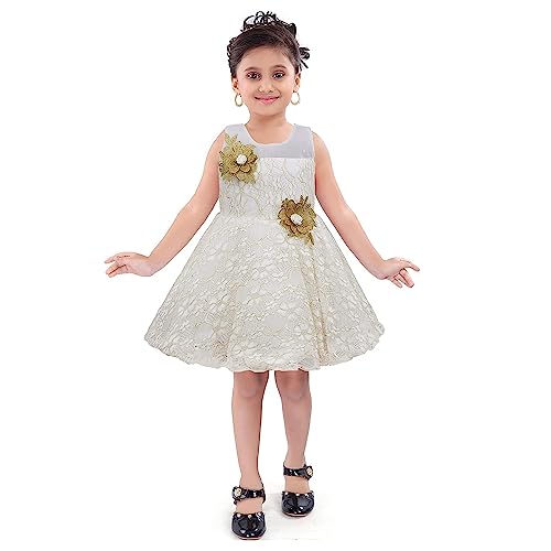 Image of Wish Karo Baby Girl's A-Line Knee Length Dress