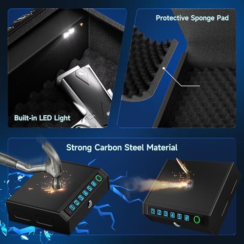 Biometric Safe for Handguns and Jewelry