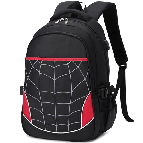 Boys Backpack with Lunch Box Kids Backpack for School Bag for Kids Bookbag Set School Backpacks for Boys (Black)3