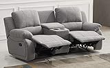 Mapo Möbel Microfasersofa Kinosofa Fernsehsofa 5129-Cup-2-GM - 4