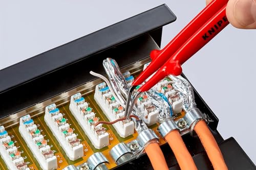 KNIPEX Universalpinzette isoliert tauchisoliert 148 mm, 92 37 64