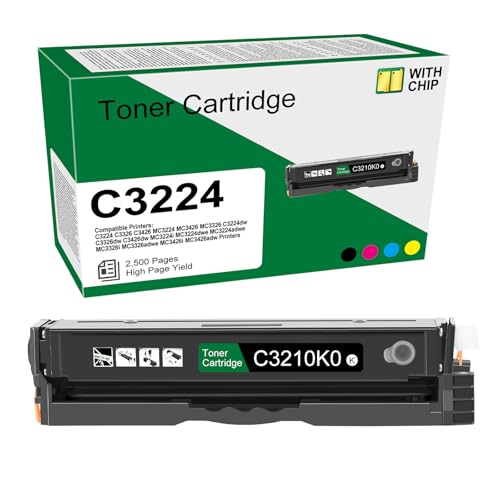 Cartouche C3224 noire avec puce pour imprimer vos documents de télétravail sans panne