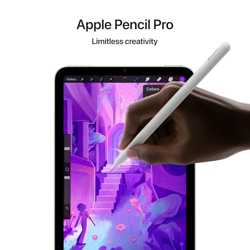 Image of Apple iPad mini, 2024 with A17 Chip Pro (8.3-inch) (Renewed Premium) (WiFi + Cellular, Blue, 512 GB)