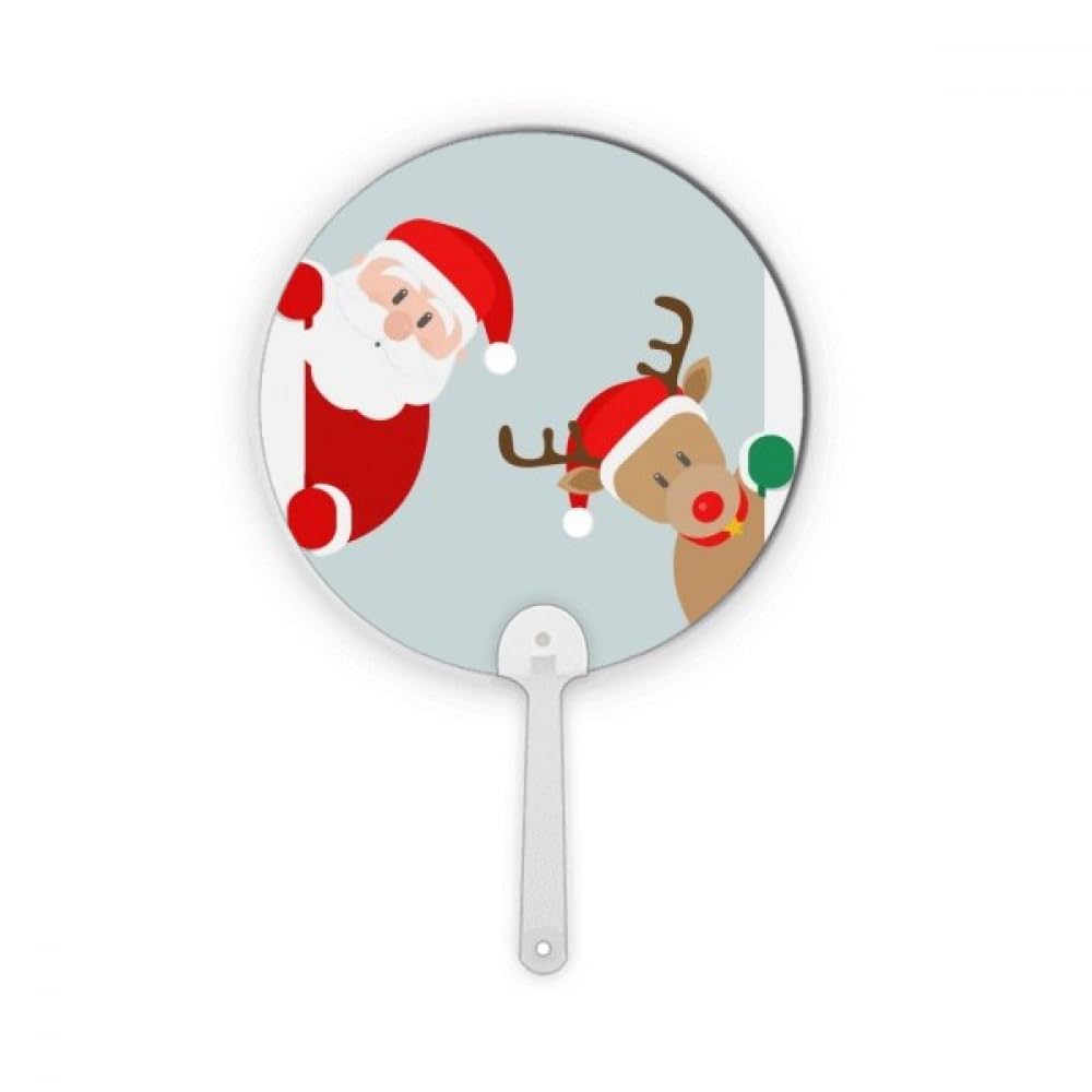 Éventail rond de Noël déco de table réveillon et activités DIY