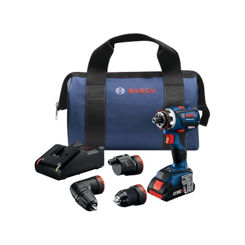 Bosch GSR18V-535FCB15 18V Drill/Driver with 5-In-1 Flexiclick® System and (1) CORE18V® 4 Ah Advanced Power Battery