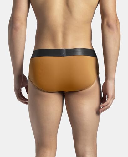 Image of Jockey IC27 Men's Tactel Microfiber Elastane Stretch Solid Brief with Moisture Move Treatment