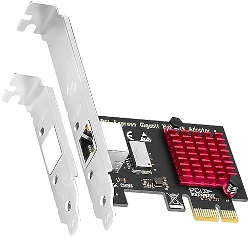 GLOTRENDS LE8111H Tarjeta de Red PCIe para PC de sobremesa, Puerto LAN RJ45 Gigabit Ethernet de 1000/100/10 Mbps, Interfaz PCIE X1, Soporte estándar y de Perfil bajo | Ya disponible en tu tienda friki favorita! En mundofriki.es!