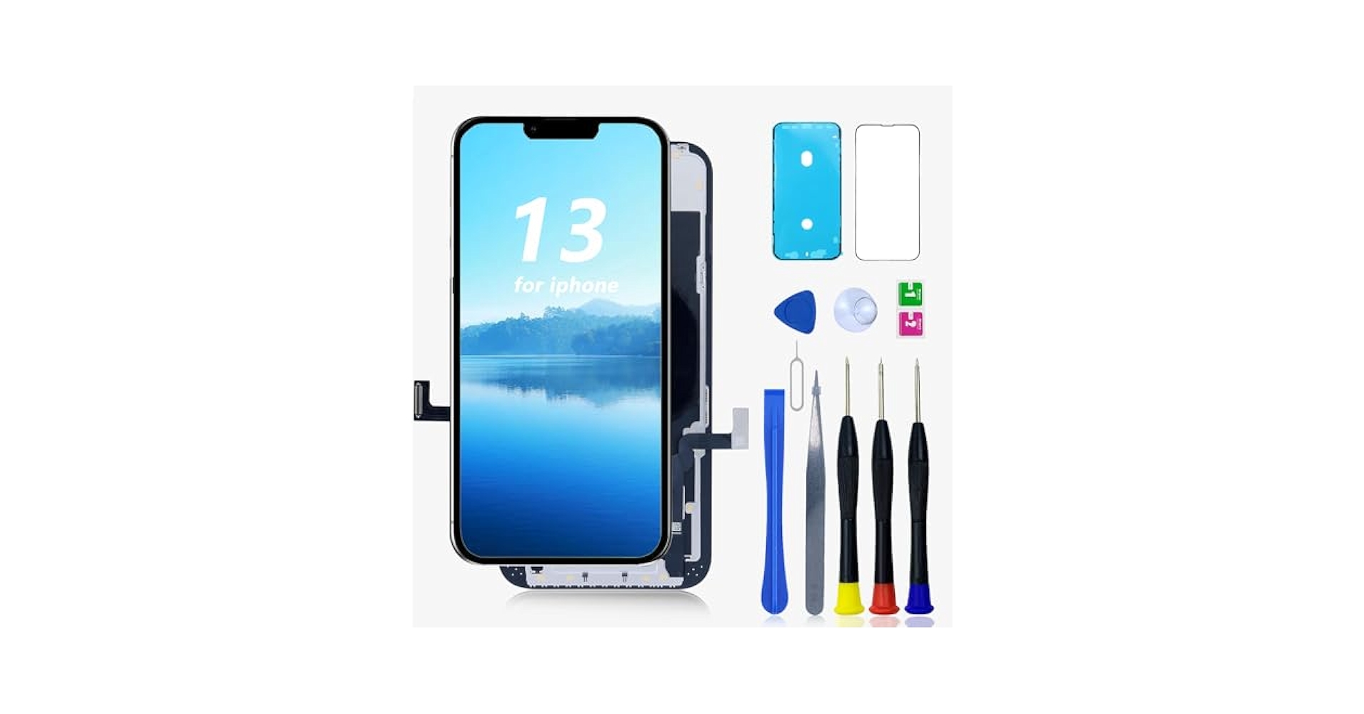 【D22】iPhone13 Amazon.com: for iPhone 13 Screen Replacement 6.1 inch, for