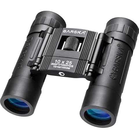 Barska Lucid View 10x25 Compact Binoculars Cover