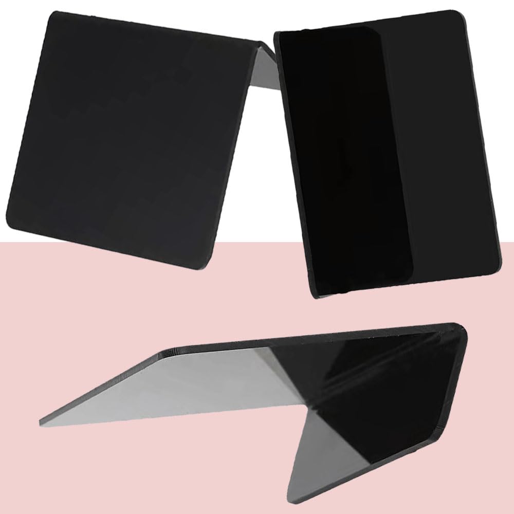 Mini Lavagna Clip Piccola,20 pezzi Mini lavagne in plastica facile da cancellare,cartelli in ardesia da terra, per buffet, etichette dei prezzi,etichetta per matrimonio, 10 x 7,5 cm (nero)