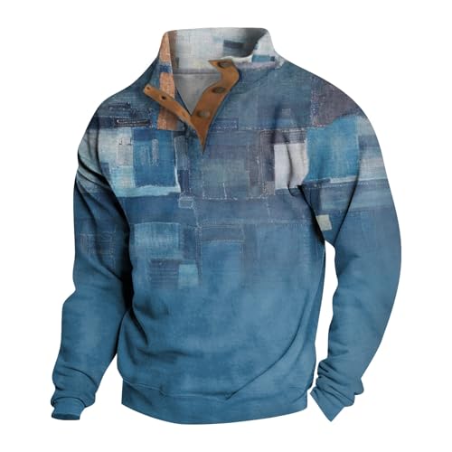 Langarmshirt Herren Kapuzenjacke Herren Hoodie Herren Oversize Shirts...