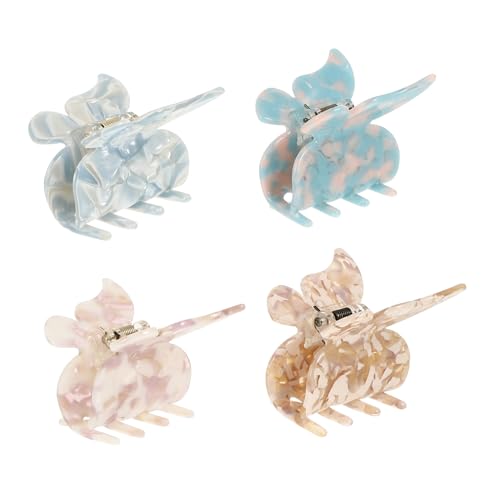 Pinces à cheveux pinces crabes fleuries pour le quotidien