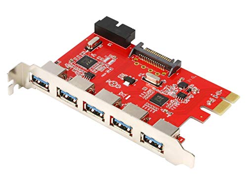 Carte PCIe vers USB 3.0 pour réparer les ports USB cassés et ajouter 7 entrées à votre PC