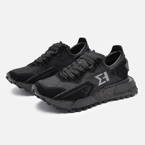 Image of The NSJ600 is a Sneaker with a Very Graphic Design, Made of Leather, Premium Suede and Nylon its Vintage Sporty Finish fit Every Outfit.