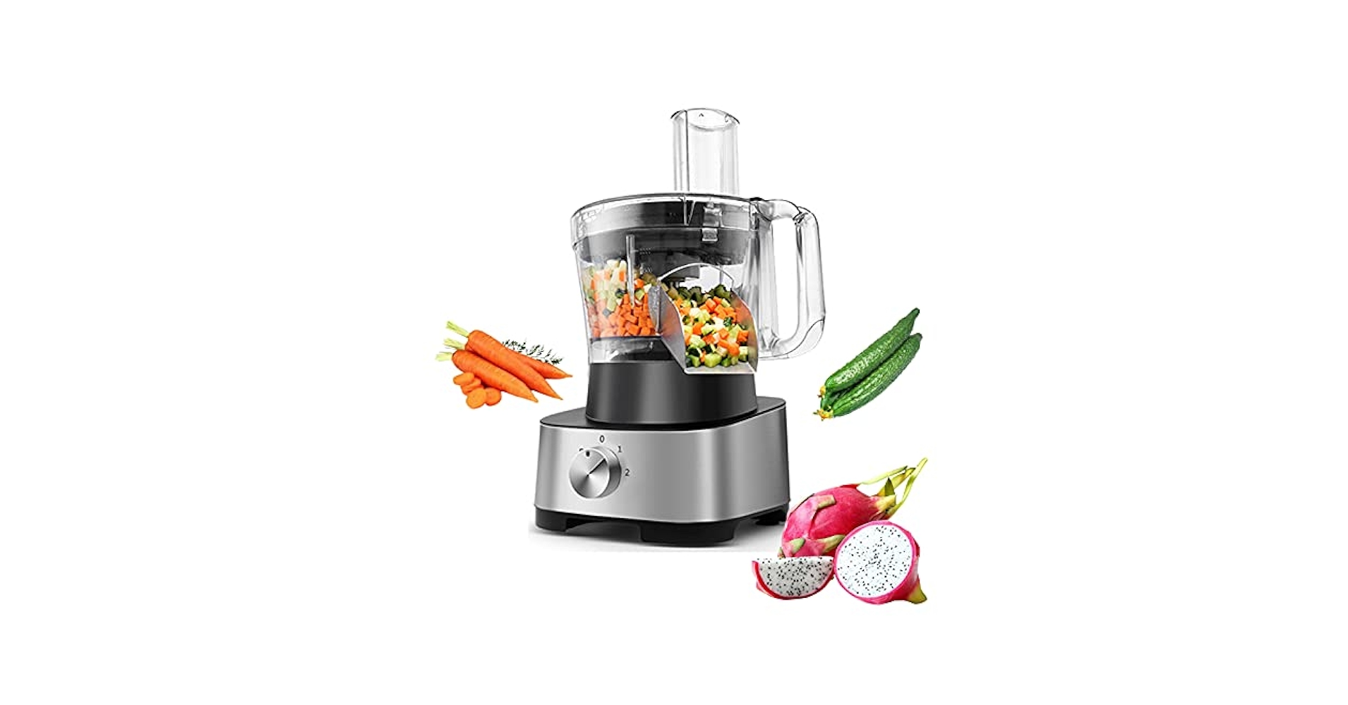 Amazon | 電動野菜カッター 電気野菜チョッパー ダイスカッター