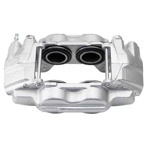 Image of TRQ Front and Rear Brake Caliper Set Zinc Coated Brackets Compatible with 2003-2005 Toyota 4Runner 2007-2014 FJ Cruiser