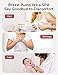 Momcozy S9 Wearable Breast Pump - Hands-Free Breast Pump with 2 Mode & 5 Levels, Portable Electric Wearable Breast Pump, Painless Breastfeeding Breastpump Can Be Worn in-Bra, 24mm Pink