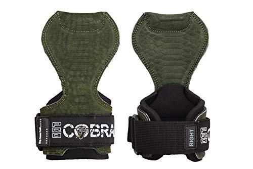 Image of Cobra Grips Weight Lifting Gloves with Adjustable Neoprene Padded Wrist Wraps - Heavy Duty Alternative to Power Lifting Hooks for Deadlifts