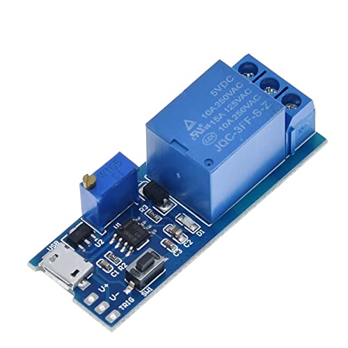 Module de commande de déclencheur à relais temporisé 5V-30V avec minuterie réglable