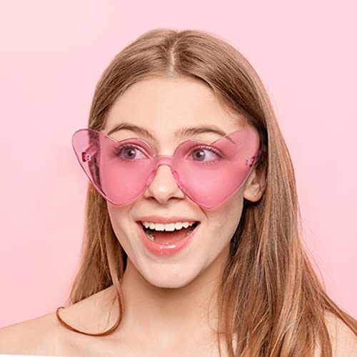 Sunovelties 12 Mixed Clear Pink Style Sunglasses Retro Party Favors Bulk Classic Eyewear Costume Glasses For Women #TOP1