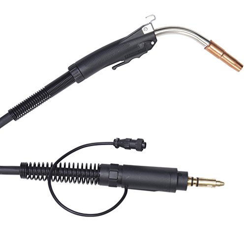 Radnor 64002610 200 A - 320 A Pro .030'' - .035'' Air Cooled MIG Gun With 15' Cable and Miller Style Connector