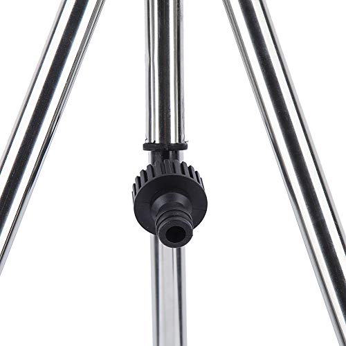Aspersor de trípode regulable de acero inoxidable para riego 3