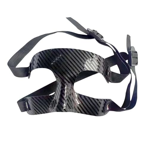 Fnacuody Basketball Training Mask Basketball Mask Face Shield for Broken Nose Guard Elastic Protective Adjustable(Black B)