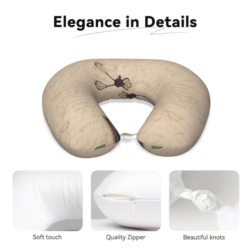 Almohada cervical de espuma viscoelástica negra tamaño único miniatura 3