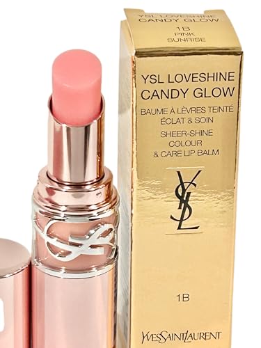 Loveshine Candy Glow Lip Balm - 1B Pink Sunrise by Yves Saint Laurent for Women - 0.1 oz Lip Balm - Thumbnail 2