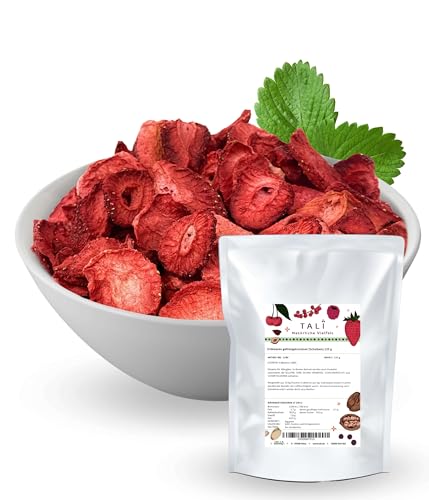 TALI Erdbeeren gefriergetrocknet, Scheiben - ohne Zusätze 125 g