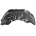 ECOTRIC Front Left Fender Liner Compatible with 2015-2022 Chevy Chevrolet Colorado GMC Canyon Exclude Zr2 Replace for 84231356 23450653 84634867 GM1248263 Inner Wheel Liner Splash Driver Side